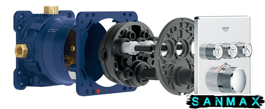 Універсальна вбудована частина Grohe Rapido Smartbox (35600000) 35600000 фото