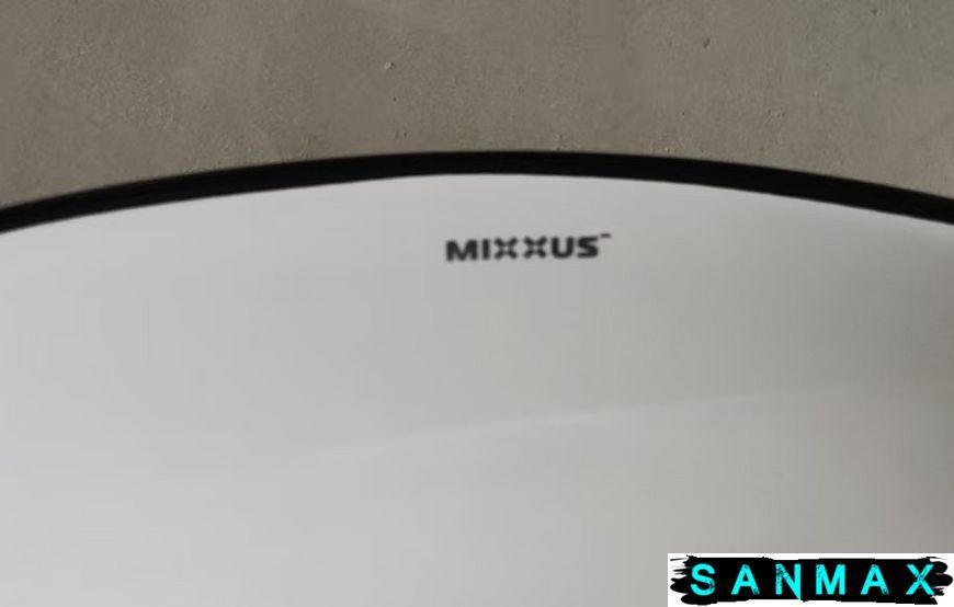 Раковина накладна Mixxus Premium Ellipse-0108 Edge Чорний 400х330х145mm (MP6527) MP6527 фото
