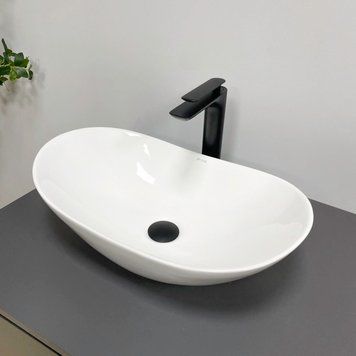 Умивальник накладний Vbi Turin S Білий VBI-011515 фото