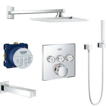 Набір для душу/ванни прихованого монтажу Grohe SmartControl (34506SC2) 34506SC2 фото