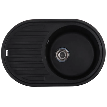 Мийка кухонна Zerix ZS-7750R-14 Чорний металік (ZX4562) ZX4562 фото