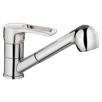 Змішувач для кухні з висувною лійкою Haiba Hansberg 014 (HB0208) HB0208 фото