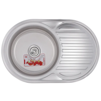 Мийка кухонна Zerix Z7750-06-180Md (Micro Decor) (ZS0564) ZS0564 фото