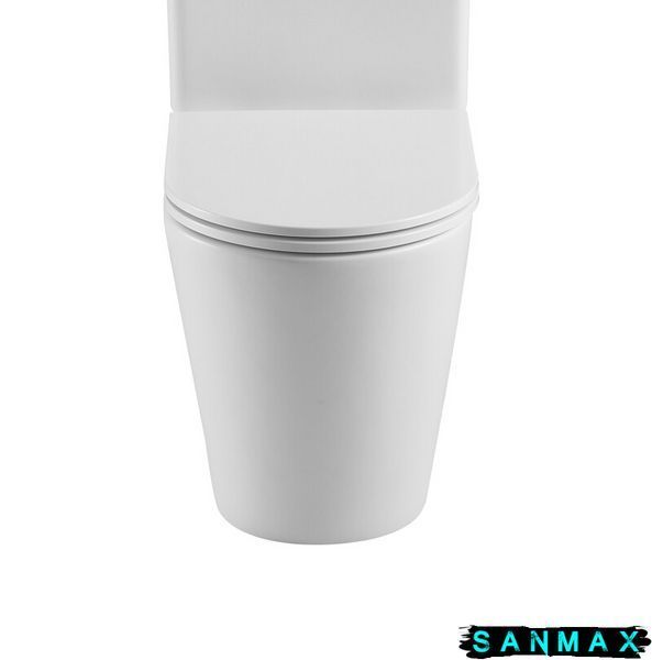 Чаша унітазу-компакту Mixxus Premium Bevel-0401-T1 Bowl 625х390х845 Tornado 1.0 без сидіння (MI8348) MI8348 фото