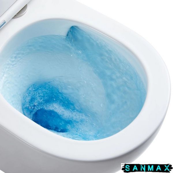 Чаша унітазу-компакту Mixxus Premium Bevel-0401-T1 Bowl 625х390х845 Tornado 1.0 без сидіння (MI8348) MI8348 фото