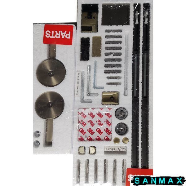 Двері в нішу Koer SR SD01-120x200-TR-07 прозоре скло Easy Clean 8мм, графіт (KR5378) KR5378 фото