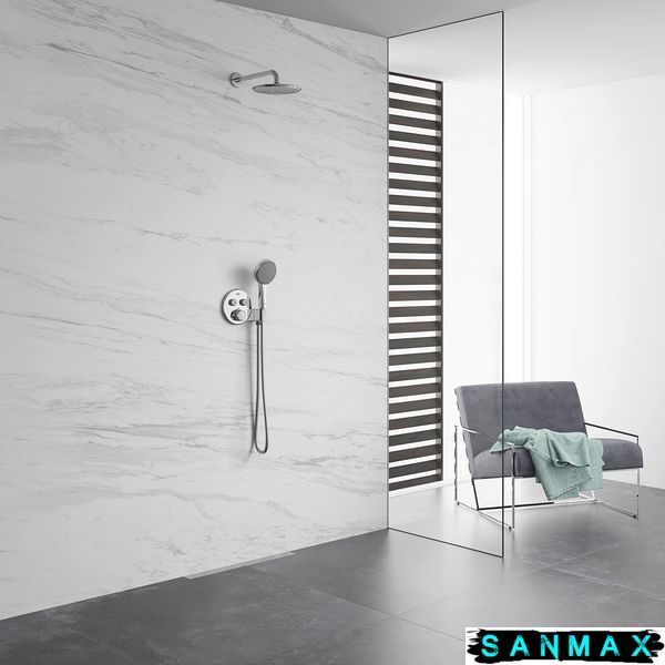 Набір для душу з верхнім душем Grohe Eurosmart UA33556003 (33556003+28576000+27541001) (UA33556003) UA33556003 фото