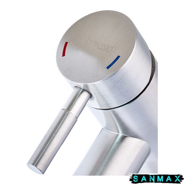Змішувач для умивальника на гайці Champion Sus-001-A Нерж (CH6200) CH6200 фото