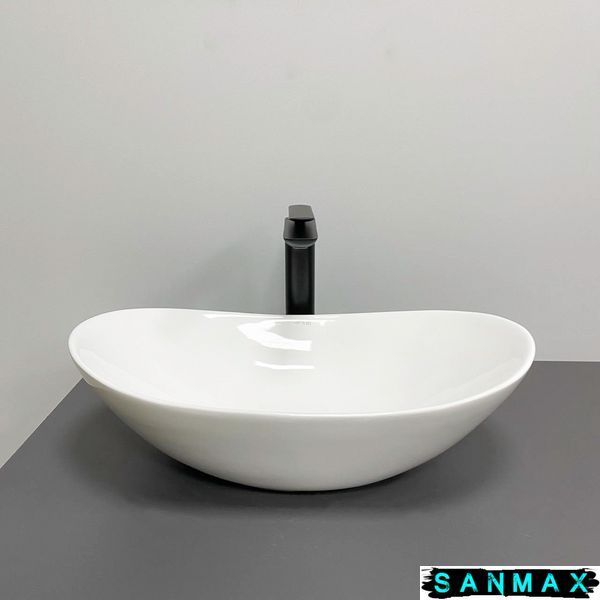 Умивальник накладний Vbi Turin S Білий VBI-011515 фото
