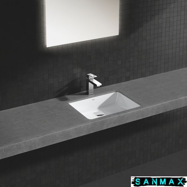 Раковина 50 вбудованого монтажу під стільницю Grohe Cube Ceramic 492х370 мм (3948000H) 3948000H фото
