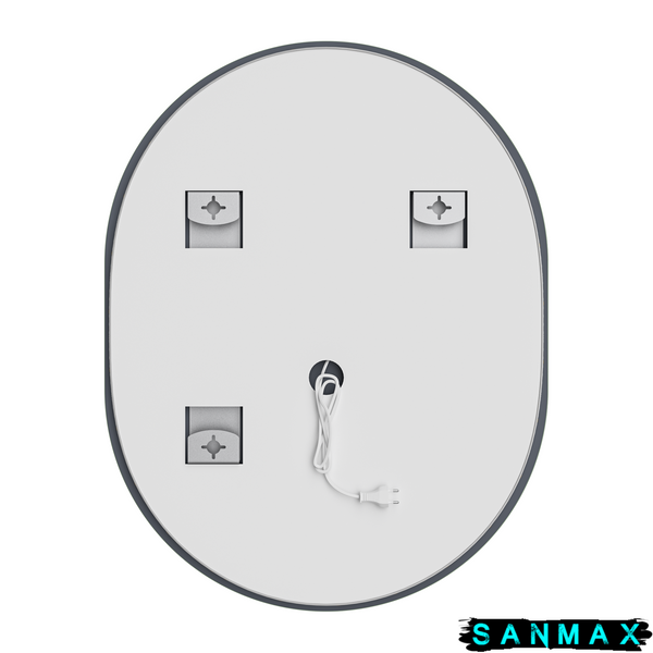 Дзеркало Mixxus Premium Ellipse MV05-90x70-Reverse (Led Touch, Anti-fog, димер (3-6,5kK)) (MP6644) MP6644 фото