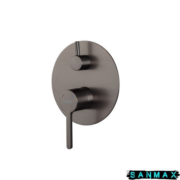 Вбудована душова система Koer KB-66029-07 3 функції Графіт (KR5954) KR5954 фото