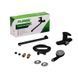 Змішувач для ванни Plamix Cezar-006 Euro Set Matte Чорний, зі шлангом, лійкою та кронштейном (PM0690) PM0690 фото 6