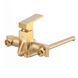 Змішувач для ванни Haiba Gaudi 006 Euro Brushed Gold (HB9598) HB9598 фото 5