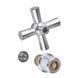 Ручка із кранбуксою Zerix Handle One-A722 (ZX3267) ZX3267 фото 2