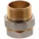Згін американка 2 прямий Waterpro WP701-50 Латунь (WP3319) WP3319 фото 1