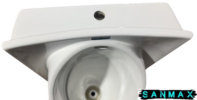 Пісуар підвісний Mixxus Premium Bevel-1005 380x420x750mm з краном для пісуара (MP6664) MP6664 фото