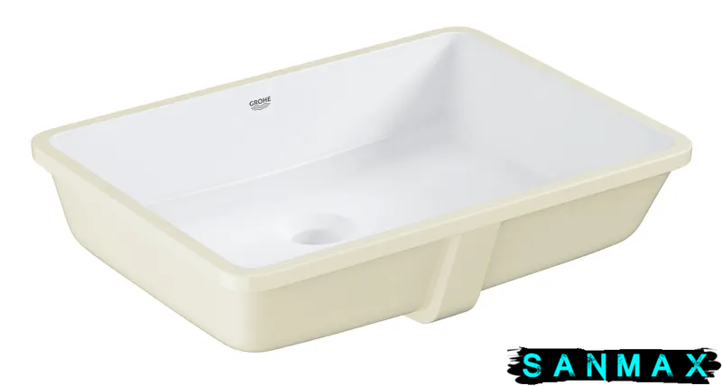 Раковина 50 вбудованого монтажу під стільницю Grohe Cube Ceramic 492х370 мм (3948000H) 3948000H фото