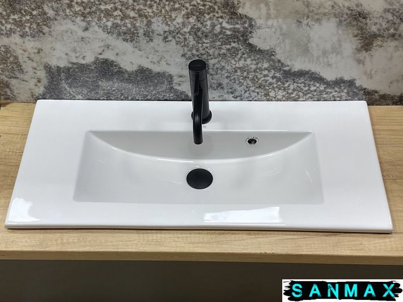 Умивальник врізний Vbi Teora 80 Білий VBI-018052 фото