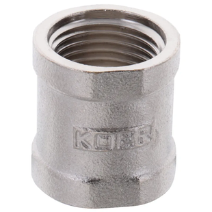 Муфта нікельована 1/2 Koer KF.C06 (KF0010) KF0010 фото