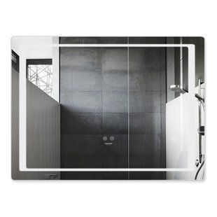 Дзеркало Kroner KRP Spiegel HR2 - 8060 з LED-підсвічуванням та антизапотіванням CV030033 фото