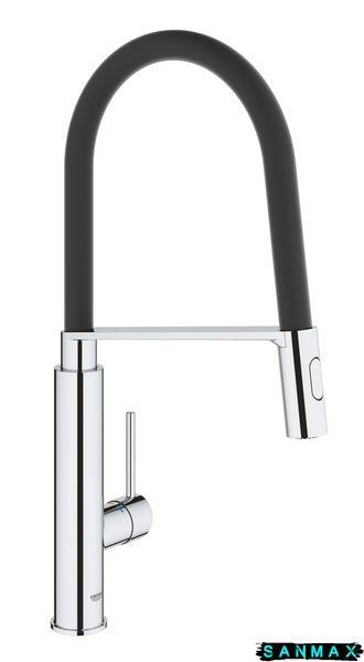 Змішувач для кухні з гнучким виливом Grohe Concetto new (31491000) 31491000 фото