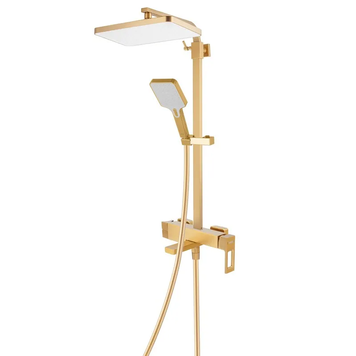 Душова система зі змішувачем Haiba Kant 009-J Brushed Gold Золото (HB9606) HB9606 фото