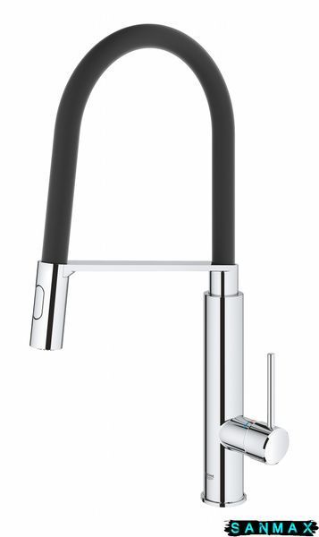 Змішувач для кухні з гнучким виливом Grohe Concetto new (31491000) 31491000 фото