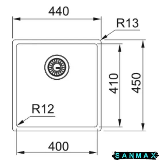 Кухонна інтегрована мийка Franke Mythos 45х44 BXM 210/110-40, F-Inox gold Золото (127.0662.648) 127.0662.648 фото