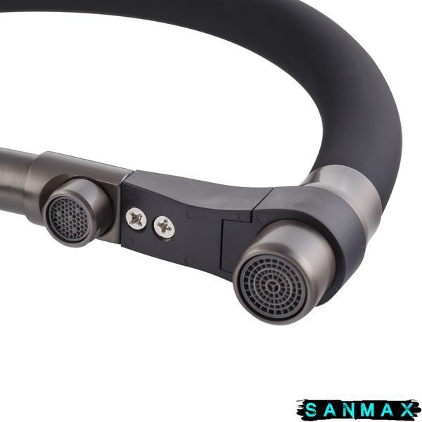 Змішувач для кухні Mixxus Premium Gravity 021 Графіт Refl.Чорний (MI6979) MI6979 фото