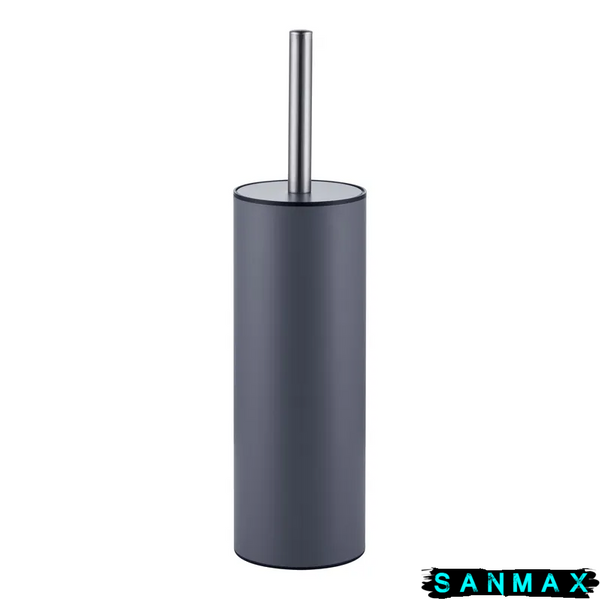 Йоршик для унітазу підлоговий Mixxus Premium Ellipse-TB0201 Графіт (MI7068) MI7068 фото