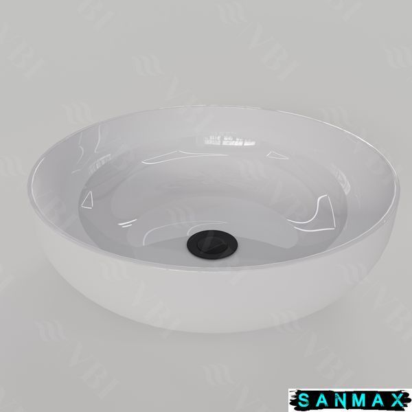Умивальник (раковина) VBI BARI WHITE накладний VBI-011600 фото