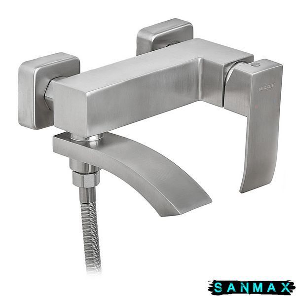 Змішувач для ванни Mixxus Amax-009 Euro Нерж (MI5985) MI5985 фото