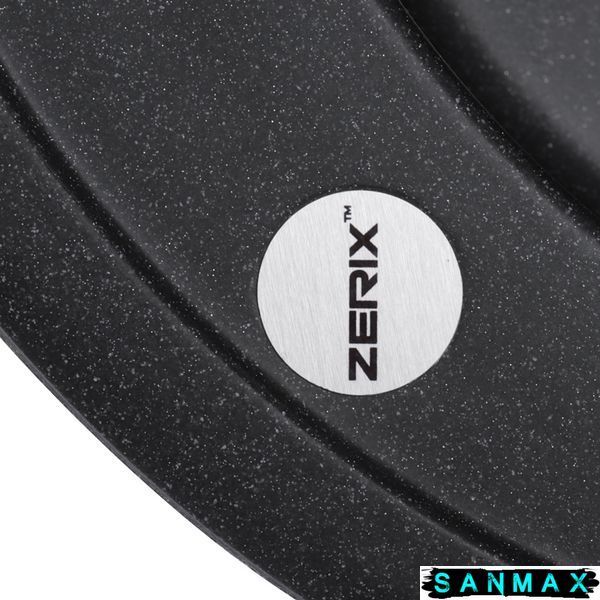 Мийка кухонна Zerix ZS-510R-13 Графіт (ZX4537) ZX4537 фото