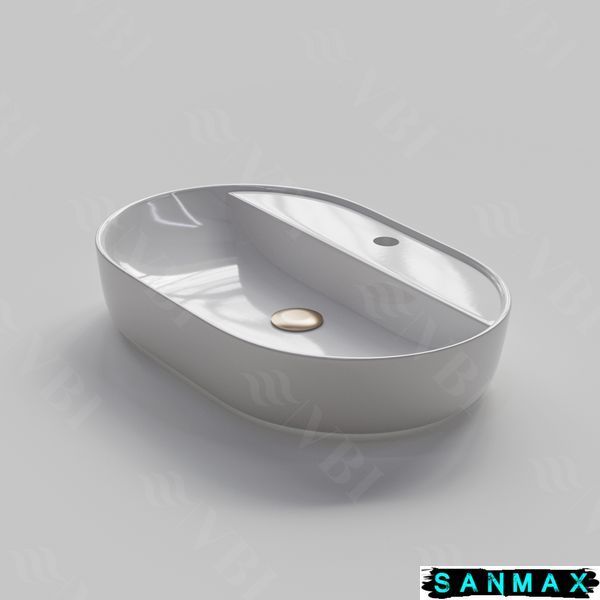 Умивальник накладний Vbi Terni Білий VBI-011800 фото