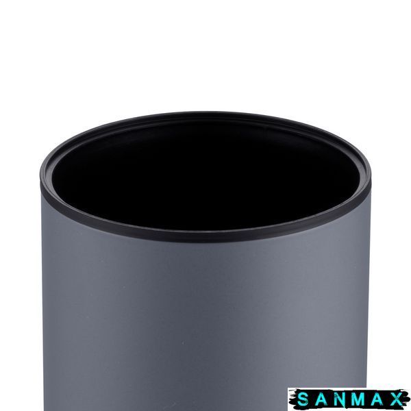 Йоршик для унітазу підлоговий Mixxus Premium Ellipse-TB0201 Графіт (MI7068) MI7068 фото
