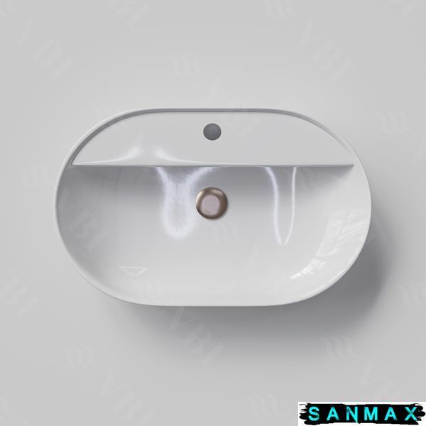 Умивальник накладний Vbi Terni Білий VBI-011800 фото