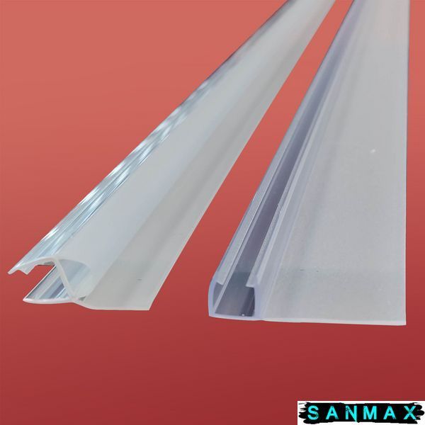 Двері в нішу Koer SR SD01-120x200-TR-12 прозоре скло Easy Clean 8мм, матове золото (KR5377) KR5377 фото