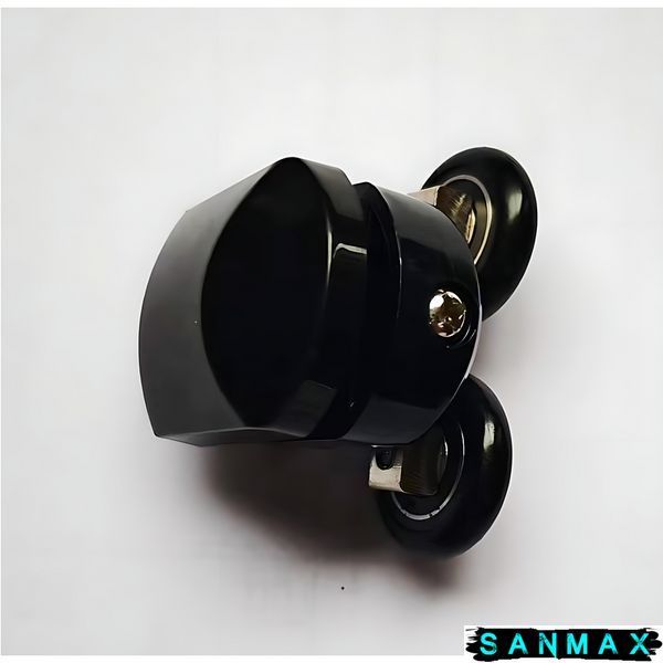 Ролики для душових кабін подвійні колеса Mixxus Premium ROLLERS SCP01-1 BLACK верхні (23mm для DIVERSE SC01,SC02,SD01) (MI7163) MI7163 фото