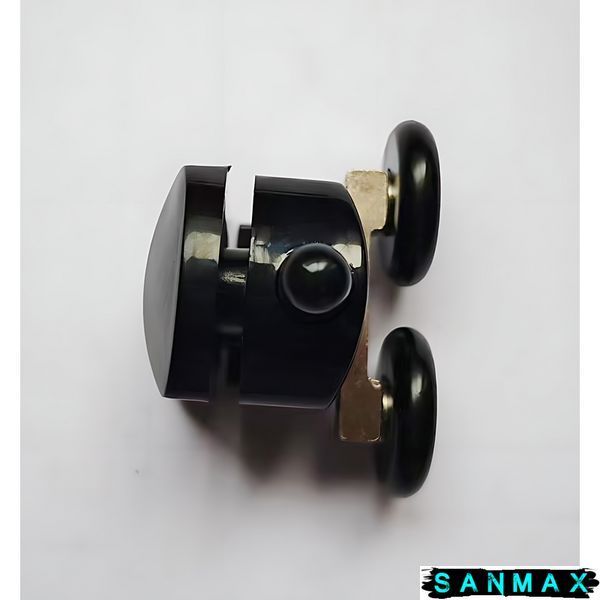 Ролики для душових кабін подвійні колеса Mixxus Premium ROLLERS SCP01-1 BLACK верхні (23mm для DIVERSE SC01,SC02,SD01) (MI7163) MI7163 фото