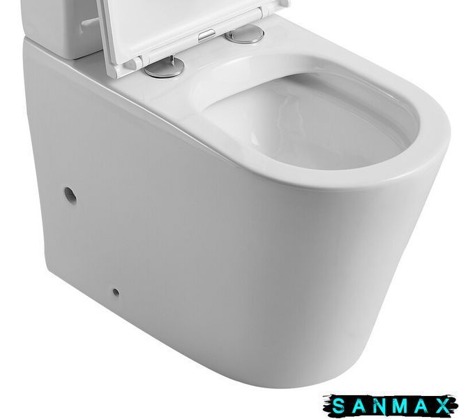 Чаша унітазу-компакту Mixxus Premium Bevel-0402-R Bowl 670х390х880 Rimless без сидіння (MI8354) MI8354 фото