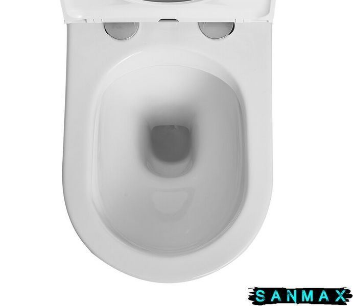 Чаша унітазу-компакту Mixxus Premium Bevel-0402-R Bowl 670х390х880 Rimless без сидіння (MI8354) MI8354 фото