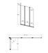 Шторка для ванни Besco Besco Prime- 3S 120x140 PNP-3S фото 3