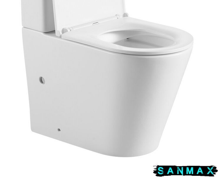 Чаша унітазу-компакту Mixxus Premium Bevel-0402-R Bowl 670х390х880 Rimless без сидіння (MI8354) MI8354 фото