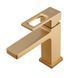 Змішувач для умивальника Haiba Kant 001 Brushed Gold (HB9605) HB9605 фото 4