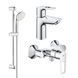 Комплект змішувачів для ванної кімнати Grohe BauLoop New (UA123220S0) UA123220S0 фото 1