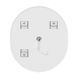 Дзеркало Mixxus Premium Ellipse MV05-80x70-Reverse Білий (Led Touch, Anti-fog, димер (3-6kK)) (MP6645) MP6645 фото 8