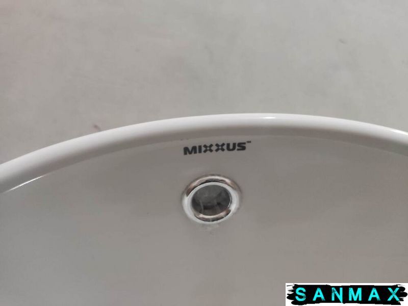 Раковина накладна Mixxus Premium Ellipse-0205 430х430х175mm з переливом (MP6530) MP6530 фото
