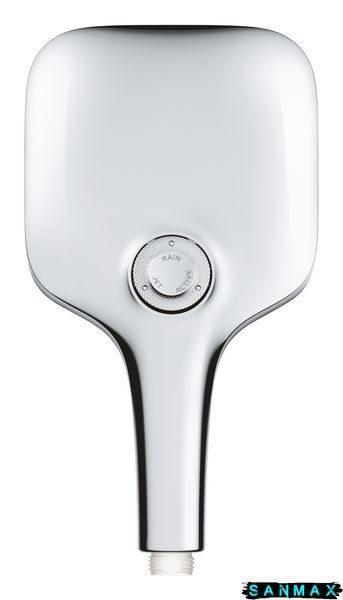 Лійка ручна для душу 3 режими струменя Grohe Rainshower 130 Cube (26582000) 26582000 фото