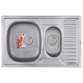 Мийка кухонна врізна Haiba 78x50 Armonia (decor) (HB0651) HB0651 фото